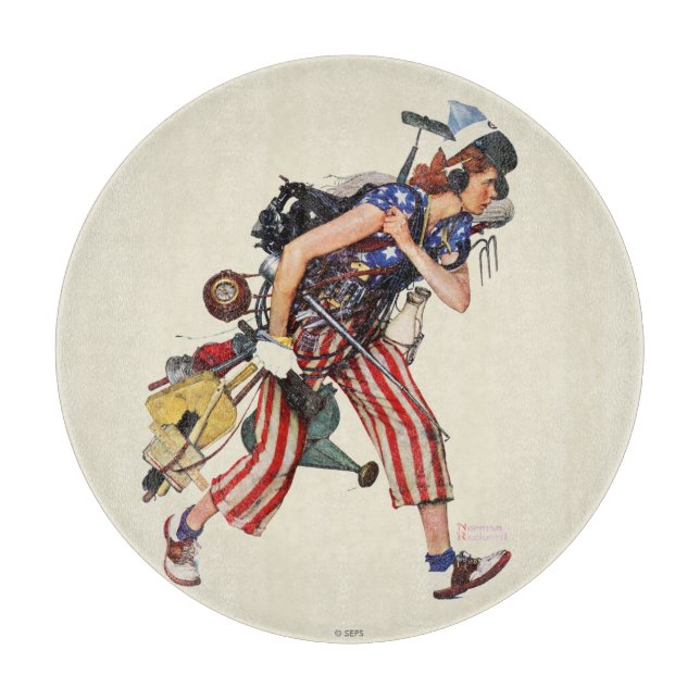 Planche À Découper Rosie à la Secourt (Devant)