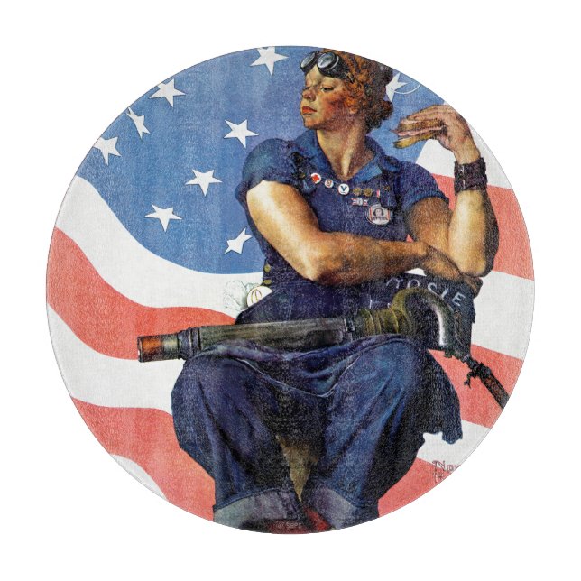 Planche À Découper Rosie la riveteuse (Devant)