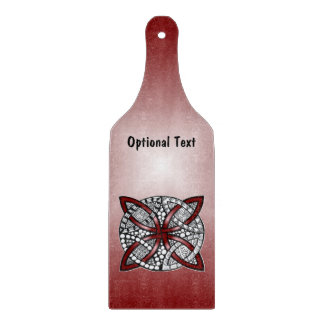 Planche À Découper Rouge Celtique noeud original