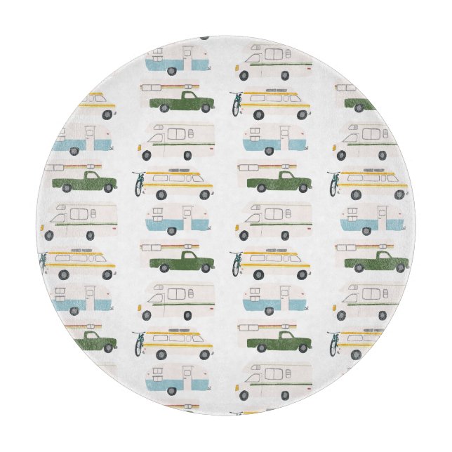 Planche À Découper RV Campervan vanlife Motorhome Trailer PERSONNALIS (Devant)