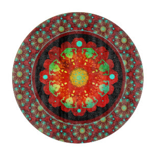 Planche À Découper Rythmes primaires Mandala Motif