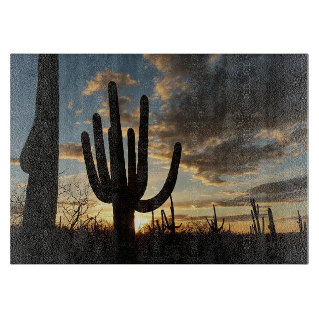 Planche À Découper Saguaro Sunset II Arizona (Devant)