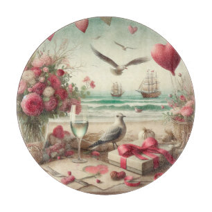 Planche À Découper Saint-Valentin côtière/nautique