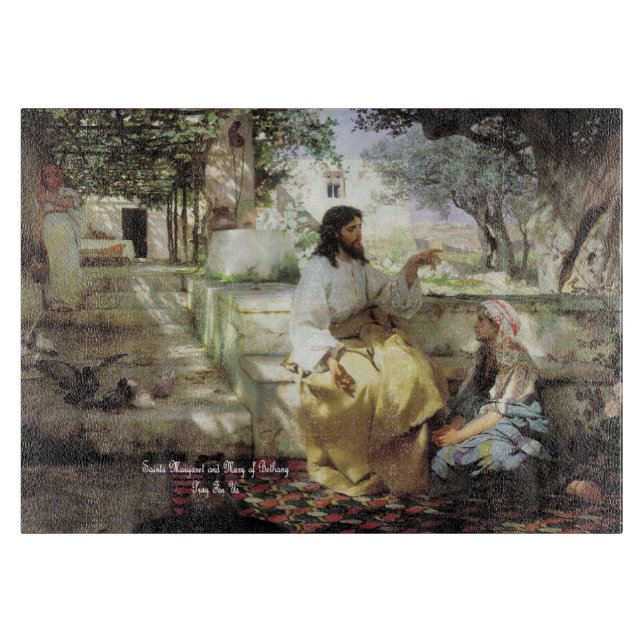 Planche À Découper Saints Martha et Marie de Béthanie (Devant)