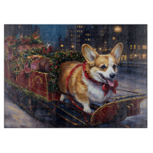 Planche À Découper Saison de Noël de Corgi