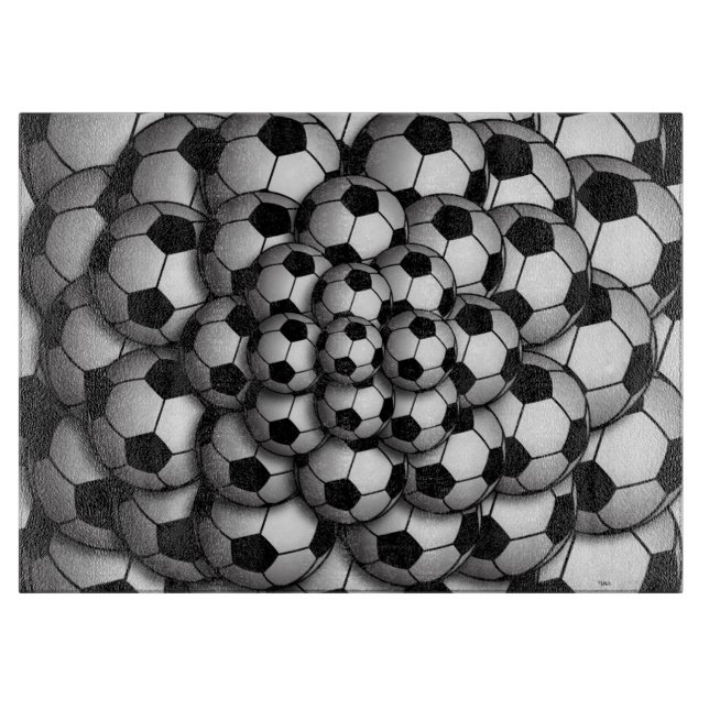 Planche À Découper Saison de soccer (Devant)