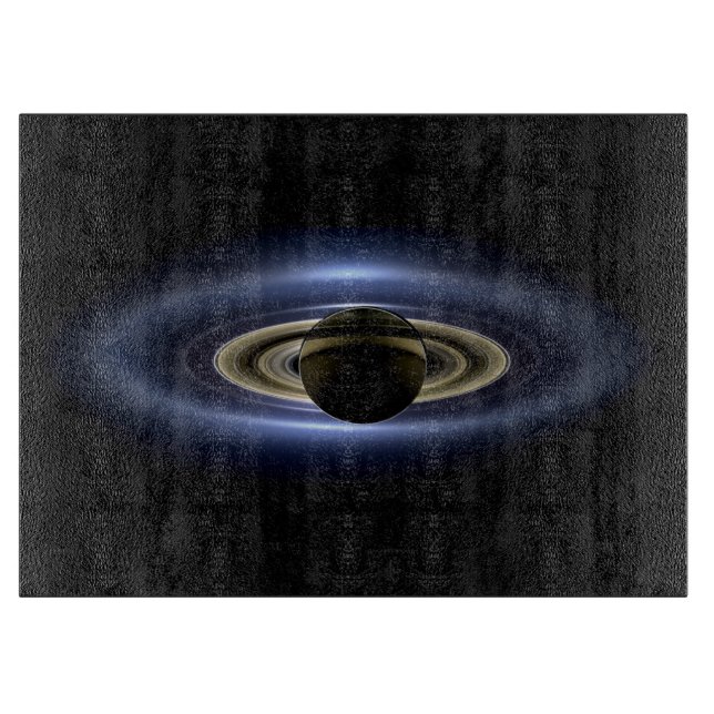 Planche À Découper Saturne Éclipse le Soleil de Cassini Orbiter (Devant)