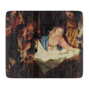 Planche À Découper Scène de la Nativité