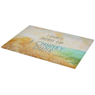 Planche À Découper Scène de plage idyllique et chaude de SlipperyJoe