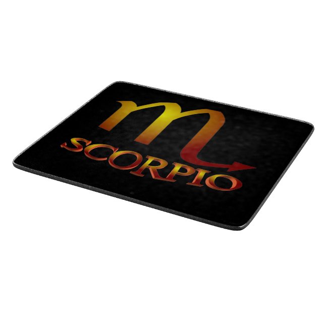 Planche À Découper Scorpion Étoile Or (Coin)