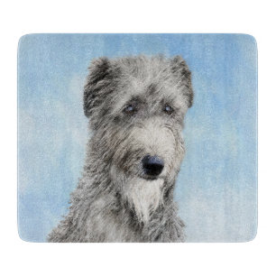 Planche À Découper Scottish Deerhound Peinture - Cute Original Chien 