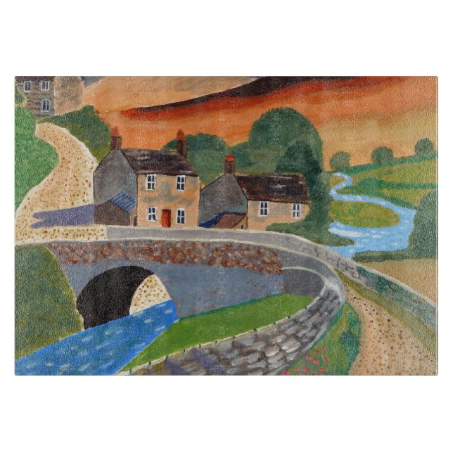 Planche À Découper Scottish highlands (Devant)