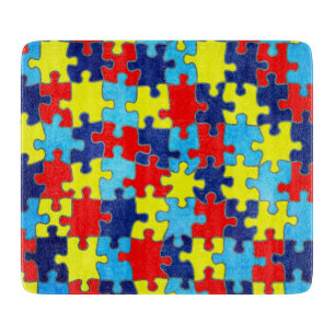 Planche À Découper Sensibilisation sur l'autisme-Puzzle par Shirley T
