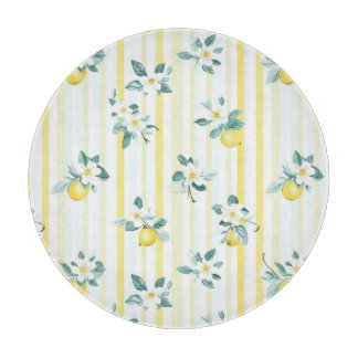 Planche À Découper Shabby Chic Lemon Floral Series Design #12