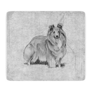 Planche À Découper Sheltie