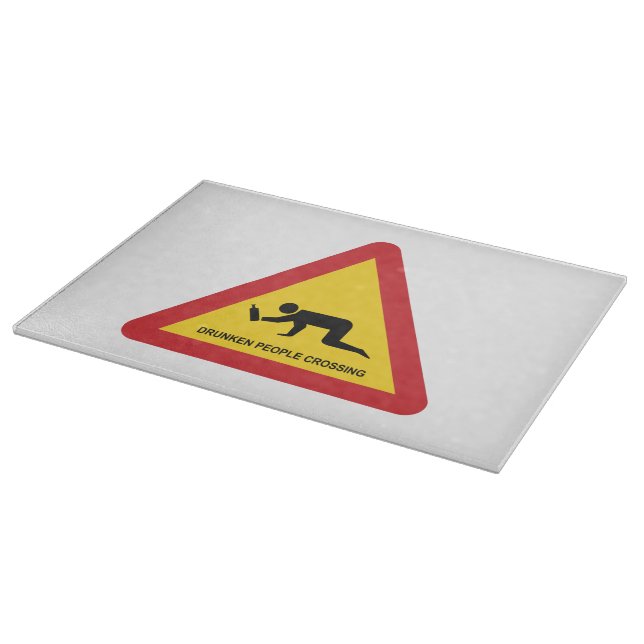 PLANCHE À DÉCOUPER SIGNE DE TRAFIC DES PERSONNES BLANCHISES (Coin)