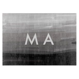 Planche À Découper Simple monogram add your name letter man minimal t