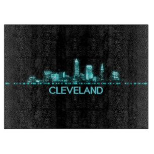 Planche À Découper Skyline Cleveland