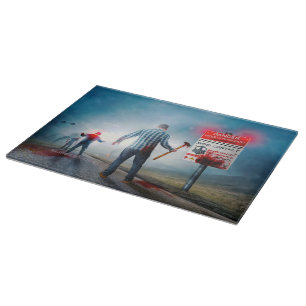 Planche À Découper SlipperyJoe's heureux Halloween yeux brillants zom