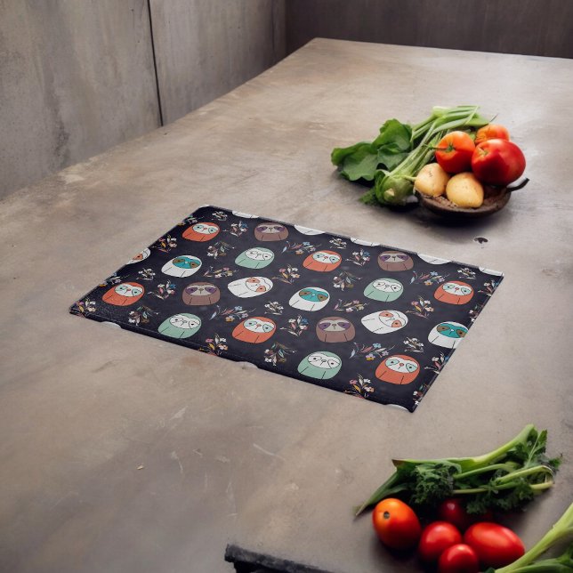 Planche À Découper Sloth sombre (Chopping Board)