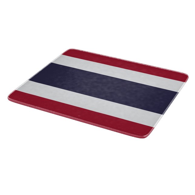 Planche À Découper Small glass cutting board with flag of Thailand (Coin)
