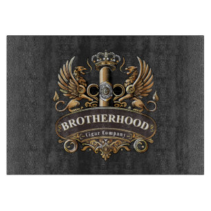 Planche À Découper Société de cigares Brotherhood 