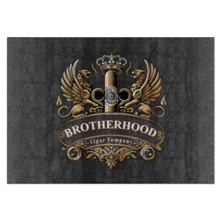 Planche À Découper Société de cigares Brotherhood