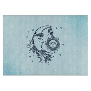 Planche À Découper Soleil et Lune