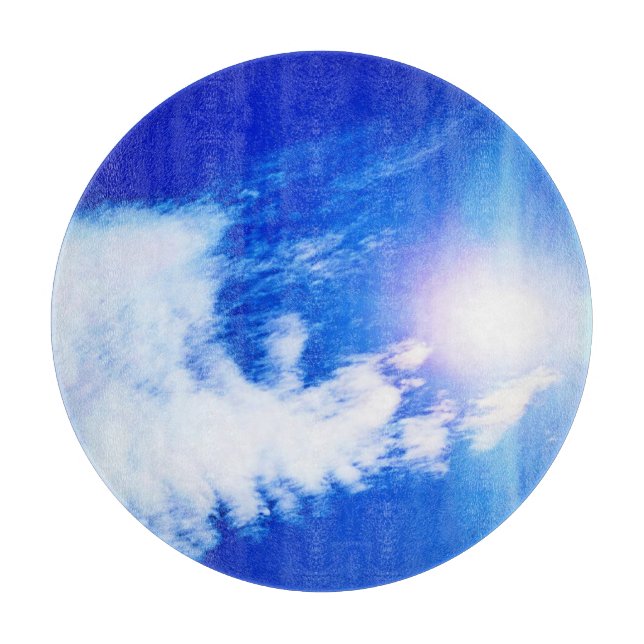 Planche À Découper Soleil Et Nuages À Ottawa Sky. Commandez dès maint (Devant)