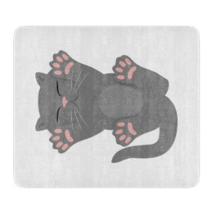 Planche À Découper sommeil du chat