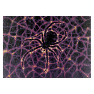 Planche À Découper Spider Cosmic Web, Galaxie d'Halloween des horreur