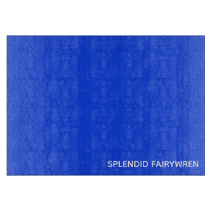 Planche À Découper Splendid Fairywren Blue Colour