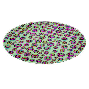 Planche À Découper Spots psychiques colorés + votre arrière - plan & 