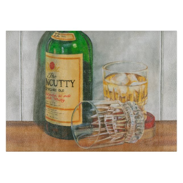Planche À Découper Still Life with Scotch par Jennifer Goldberger (Devant)