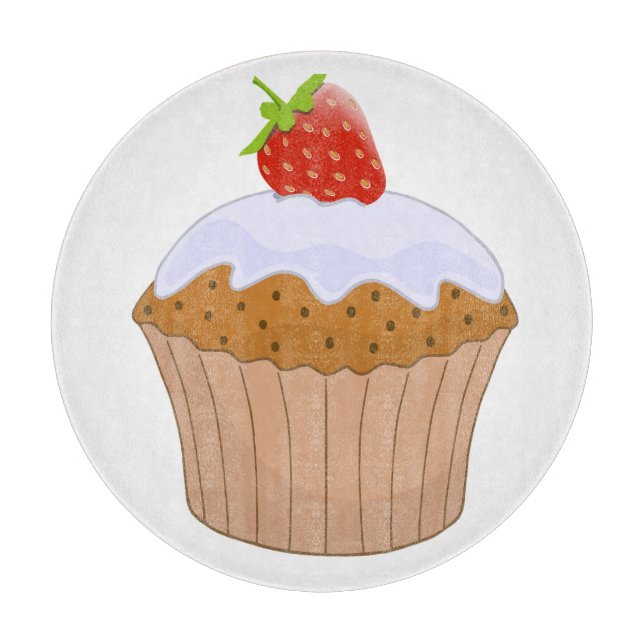 Planche À Découper Strawberry Bun Cute (Devant)