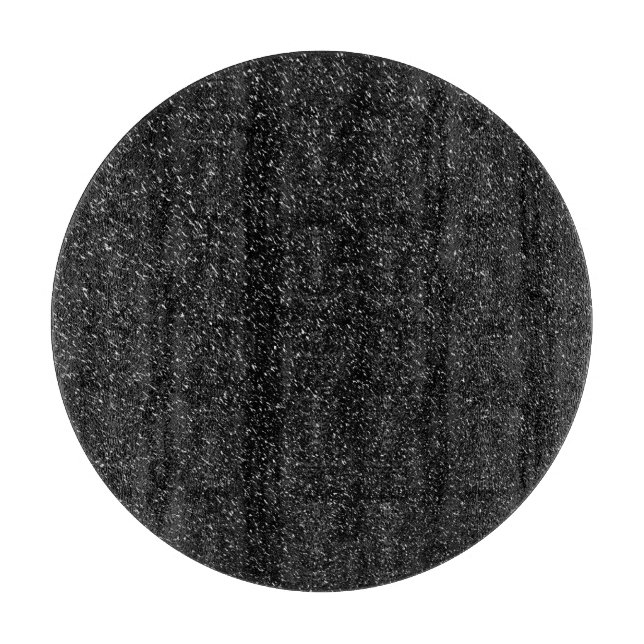 Planche À Découper Style en pierre noir moderne - l'espace (Devant)