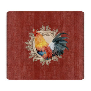 Planche À Découper Style vintage Pays Français Rustique Barne Rooster