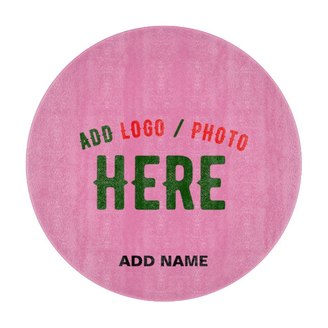 PLANCHE À DÉCOUPER STYLISH MODERNE PERSONNALISABLE ROSE VÉRIFIÉ MARQU (Devant)