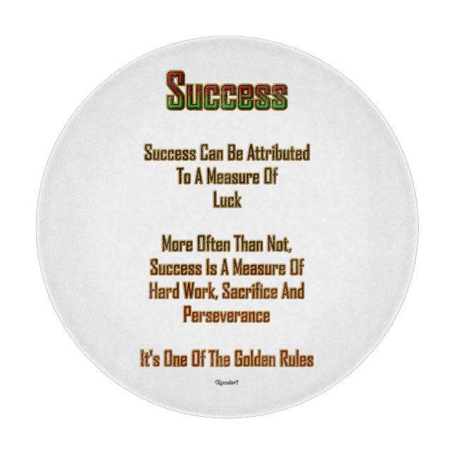 Planche À Découper Succès (Devant)