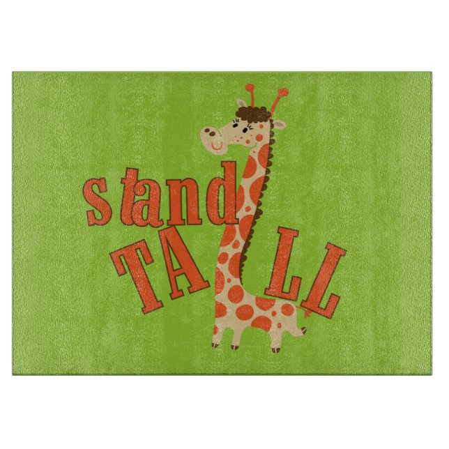 Planche À Découper Support de girafe grand (Devant)