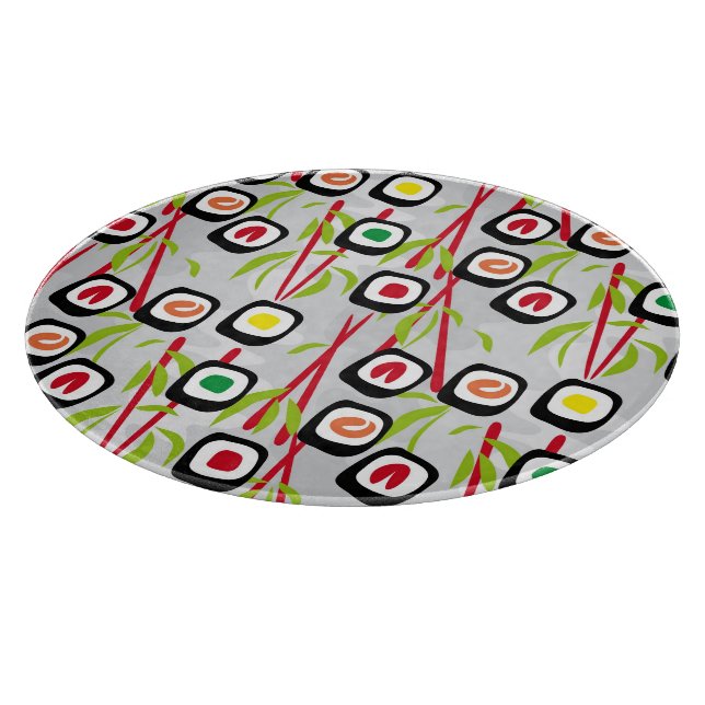 Planche À Découper Sushi arrière - plan (Coin)