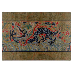 Planche À Découper Symbole dragon chinois Antique asiatique