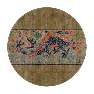 Planche À Découper Symbole dragon chinois Antique asiatique