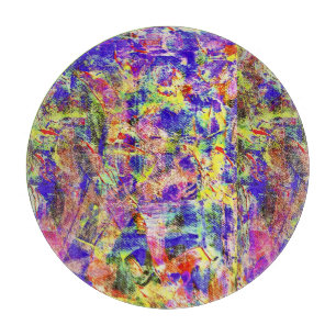 PLANCHE À DÉCOUPER TABLA DE CORTAR, PASAPALERA, QUESOS, EN CRISTAL