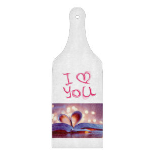 Planche À Découper Table de coupe de verre Saint-Valentin