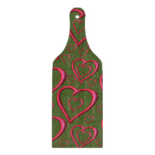 Planche À Découper Table de coupe de verre Saint-Valentin
