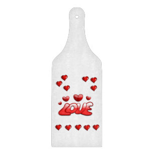 Planche À Découper Table de coupe de verre Saint-Valentin