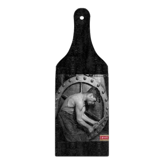 Planche À Découper Table de coupe de verre Saint-Valentin (Devant)