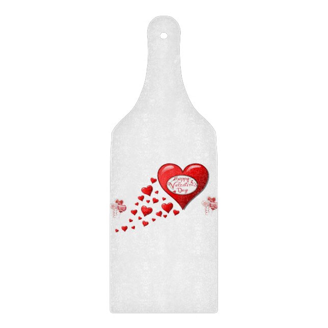 Planche À Découper Table de coupe de verre Saint-Valentin (Devant)