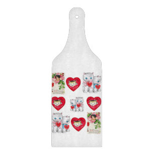 Planche À Découper Table de coupe de verre Saint-Valentin
